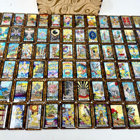 The Felt Tarot Tiles- Black Border Edition