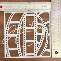 Filmstrip stencil