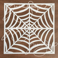 Spiderweb stencil