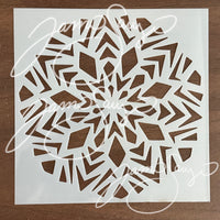 Snowflake stencil