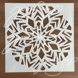 Snowflake stencil