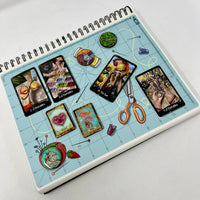 Sewing Tarot Casting Vinyl Sticker