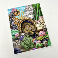 Slow Down— Turtle Tarot Casting Vinyl Sticker