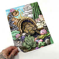 Slow Down— Turtle Tarot Casting Vinyl Sticker