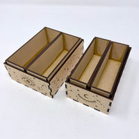 2 Decks Storage Tray- Side by Side - Celestial