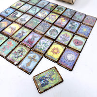 Glittery Stars: Sawyer's Lenormand Tiles