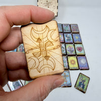 Glittery Stars: Sawyer's Lenormand Tiles