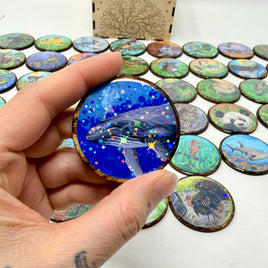 Glittery Stars Sawyer's Nature Portal Oracle Tiles