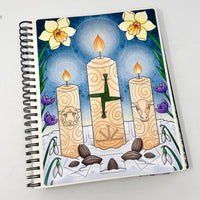 Imbolc Tarot Casting Vinyl Sticker