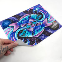 Piscean Dreams Tarot Casting Vinyl Sticker