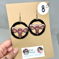 Uterine Snakes- Earrings