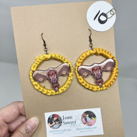 Uterine Snakes- Earrings