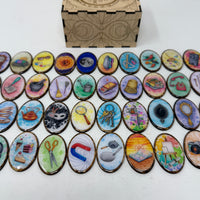 Tuiles oracles Petites Influences - Ovale