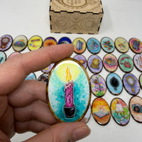 Tuiles oracles Petites Influences - Ovale