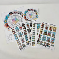 Tarot Decans Vinyl Casting Sticker Set