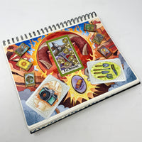 Aries Season Tarot Casting Vinyl Sticker