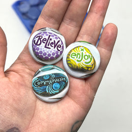 Words are Spells Button Oracle