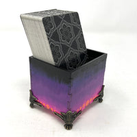 Desktop Tarot box- Purple Fade