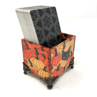 Desktop Tarot box- Pumpkin Patch Kitty