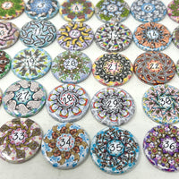 Radial Lenormand Button Oracle