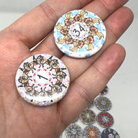 Radial Lenormand Button Oracle