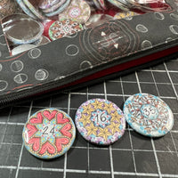 Radial Lenormand Button Oracle