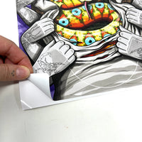 Autocollant en vinyle de moulage de tarot de transformation