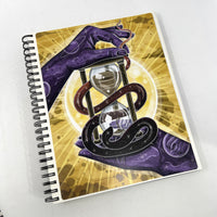 Autocollant en vinyle représentant le tirage de tarot Time Changes