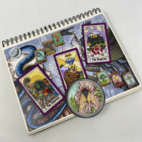 Autocollant en vinyle Shadow Tarot Casting