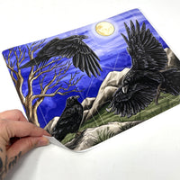 Raven’s Flight Tarot Casting Vinyl Sticker