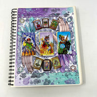 Crystal Hands Tarot Casting Vinyl Sticker