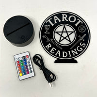 Light Up Tarot Sign
