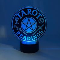 Light Up Tarot Sign