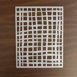 Basket Weave Stencil