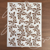 Filagree Flow Stencil