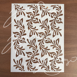 Filagree Flow Stencil