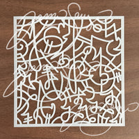 Asemic stencil