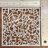Asemic stencil