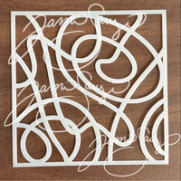Scribbles stencil