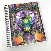Harvesting Toad Magic Tarot Casting Vinyl Sticker
