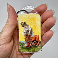 Tarot Talisman Keyring