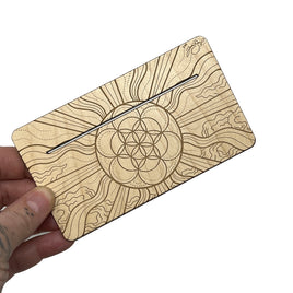 The Felt Tarot Sun Card stand