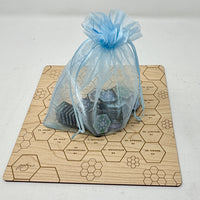 Tiny Hexagonal Radial Lenormand Tiles