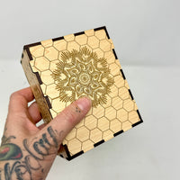 Hexagonal Radial Lenormand Tiles