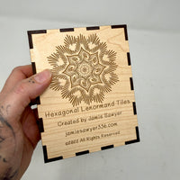 Hexagonal Radial Lenormand Tiles