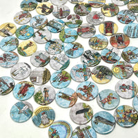 Circular RWS Sawyer’s Redux Button Tarot
