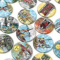 Circular RWS Sawyer’s Redux Button Tarot