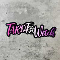 Tarot Witch Sticker