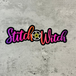 Stitch Witch Sticker