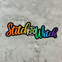 Stitch Witch Sticker